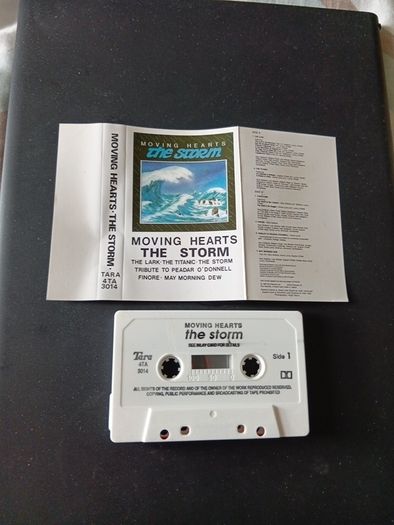 The Storm cassette album Moving Hearts