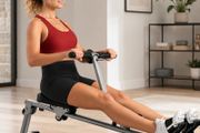 Hydraulic Rower with 12-Level Resistance