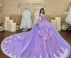 Purple Long Debs / Sweet 16 Gown