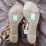 Suede Look Sandals with Fringing - Size 4 Image 9