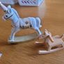 Dolls house nursery - Rocking horses or Hobby horse Image 3