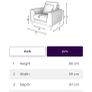 New in box Malory express armchair Image 2