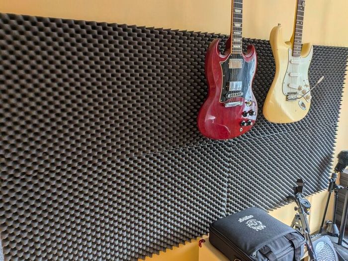 Acoustic Foam panels (Uncompressed) 30mm x 30mm