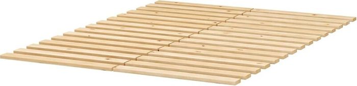 IKEA Leirvik iron double bed frame (white)