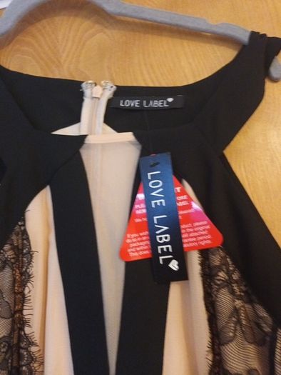 Love Label  Black Dress.  S.16.   B.N.W.T