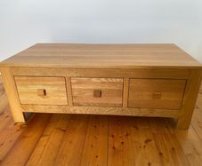 Solid Oak Coffee Table