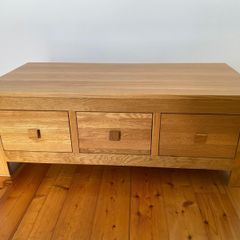 Solid Oak Coffee Table