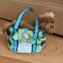 Dog stuffed animal in bag Image 10
