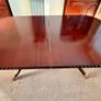 Large Mahogany Dining Table and Chairs (6x) - Expandable / Excellent Condition Image 4