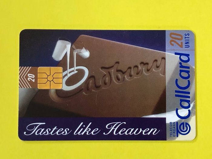 Callcard 1182 Cadbury Tastes Like Heaven Different Chip Variations