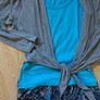 Apricot Trousers+ Top+ Jacket  Size 10 Image 9