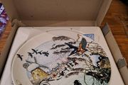 Wedgwood Collector Plate Skating on the Fen Boxed