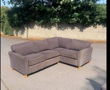 charcoal corner sofa
