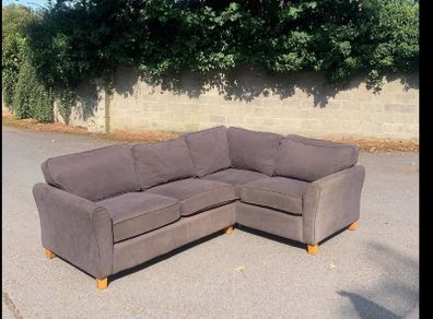 charcoal corner sofa
