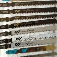 Curved Saw Blades set 10pcs wood plastic metal