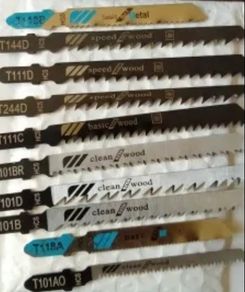 Curved Saw Blades set 10pcs wood plastic metal
