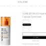 Korean Skincare SOME BY MI V10 Hyal Hydra Capsule Sunscreen SPF50 PA++++ 40ml Image 7