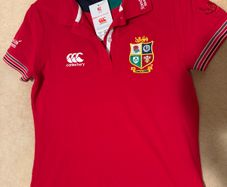 British and Irish Lions 2017 NZ Tour Polo Shirt - Size 12