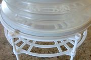 Microwave Plate Stacker &amp; Collapsible Cover. Heat Up To 3 Dinners At Once. Excellent Condition. All fold flat for easy storage