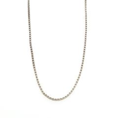 Vintage 925 Sterling Silver Box Chain