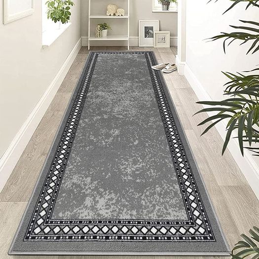 Runner Rug for Entryway 65x240cm Extra Long Hallway Rug Runner Non Slip Backing Area Rug Runner Washable Floor Carpet Runner for Living Room Bedroom Laundry Room Kitchen Room (FREE POSTAGE)