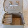 Paul Costelloe Studio Taupe Genuine Leather Mini Travel Jewellery Box - NWT Image 3