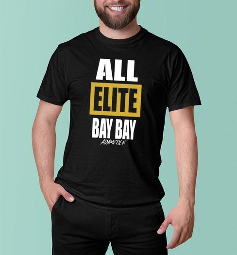 All Elite Bay Bay Adam Cole T-Shirt for adults and kids