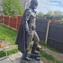 Life size statue of Robert Pattinson as Batman as seen in the 2022 hit movie Image 3