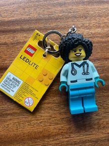 LEGO Keychain w. Flashlight Dr Flieber