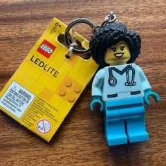 LEGO Keychain w. Flashlight Dr Flieber