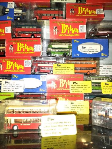 Selling My Britbus busses All Limited Edition Low Numbers some models just 600 made