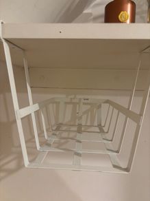 IKEA UnderShelf Storage Set (Hook Rack & Wire Basket)