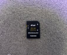 Jailbroken SD card suitable for Nintendo DS