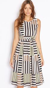 Dorothy Perkins Fit and Flare Dress Size 8