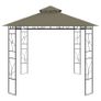 Gazebo 4x3x2.7 m Taupe 160 g/m Sq Image 4
