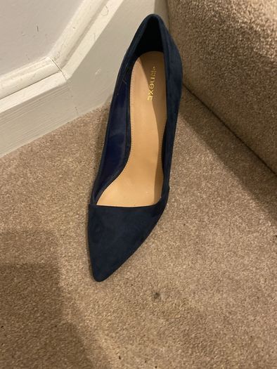 NEXT Shoes Navy Suede Heels