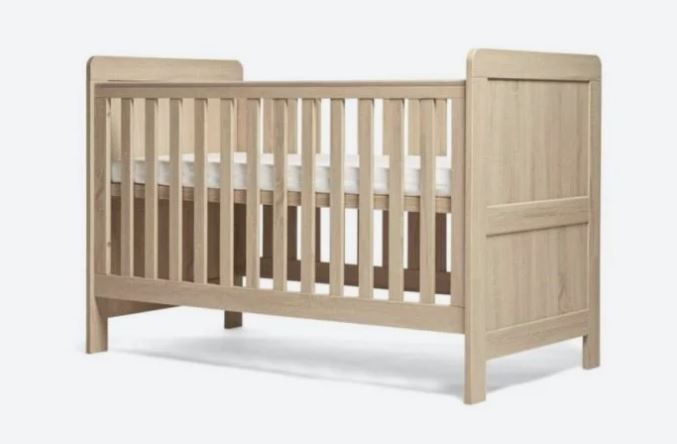 Mamas & Papas Atlas Cot Bed Oak (2 in 1)