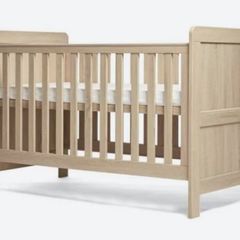 Mamas & Papas Atlas Cot Bed Oak (2 in 1)