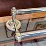 Vintage 20th Century Retro Gilt Metal Bathroom Accessories Image 6