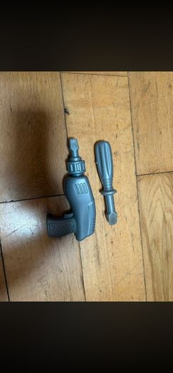 child tool belt and 2 tools