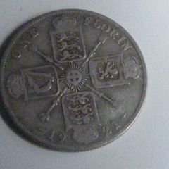 1921 silver florin