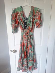 BNWT U Collection Wrap dress Size XL