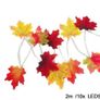 Artificial  maple Leaves Vine with lights Image 6