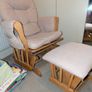 Babylo Glider Chair & Footstool Image 4