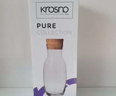 Krosno Carafe Decanter with Cork Lid