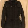 Zara Padded Jacket with Hood and Belt - New Condition Image 2