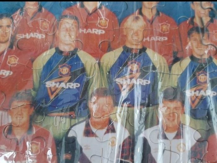 vintage collectable man United large jigsaw