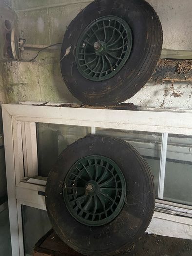 Wheels for cart