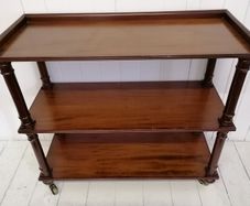 Mobile Shelves on Brass Castors