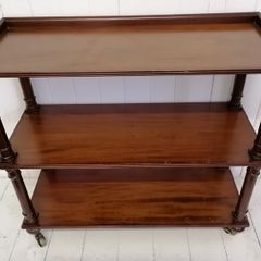 Mobile Shelves on Brass Castors